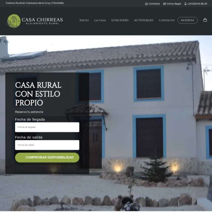 Casa Chirreas Turismo Rural en Caravaca y Moratalla