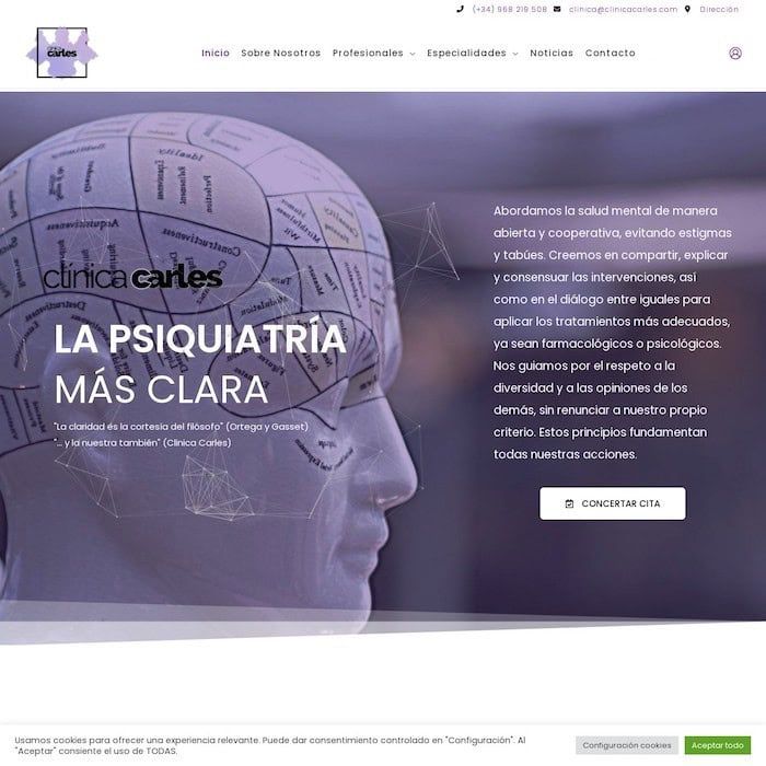 Clínica Carles, psiquiatría y psicología en Murcia