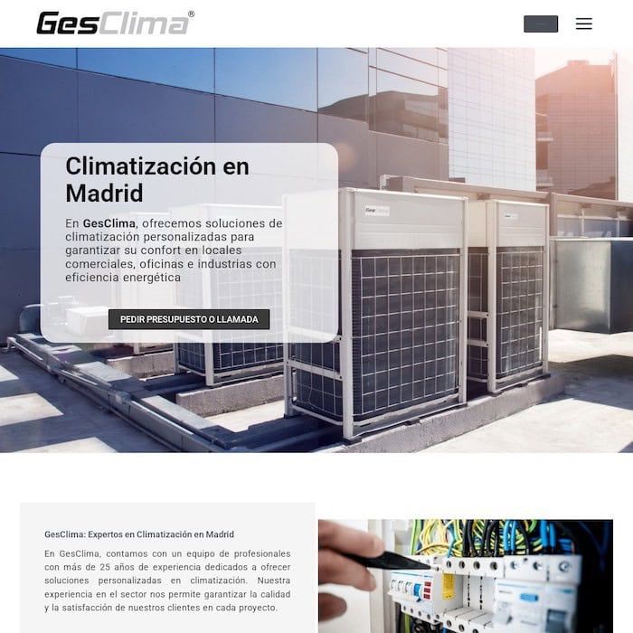 GesClima climatización en madrid